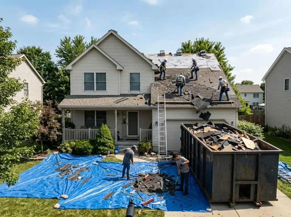 roof-replacement-debris-remova-004 — frequently asked questions, Cheapest Dumpster Rentals in Middlefield, OH